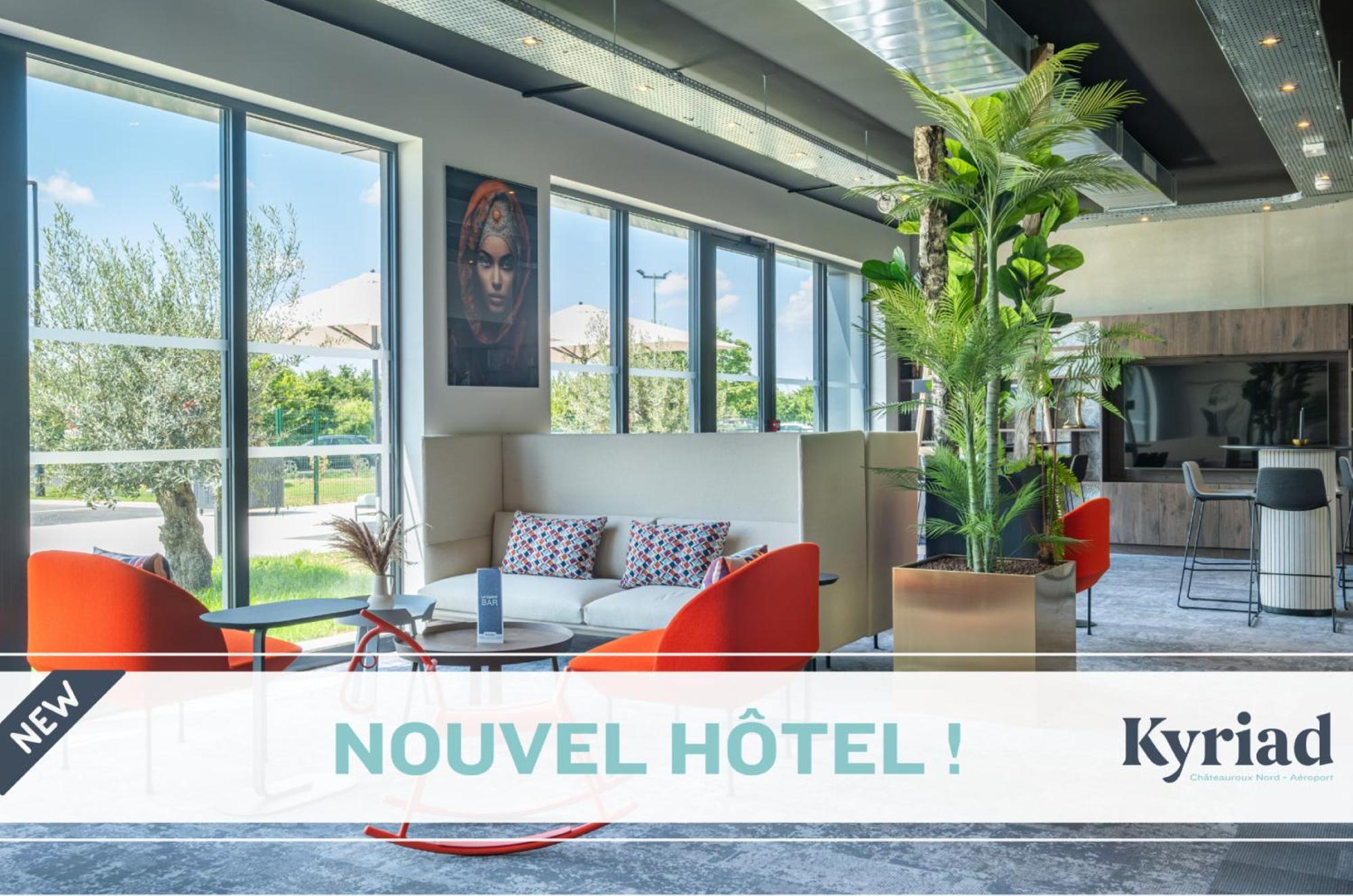 Kyriad Chateauroux Nord - Aeroport Deols Bagian luar foto